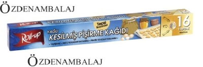 ROLL-UP SİLİKONLU KESİLMİŞ PİŞİRME KÂĞIDI 37 CM - 1