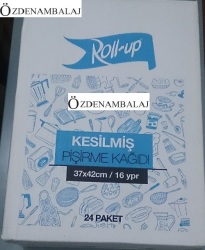 ROLL-UP SİLİKONLU KESİLMİŞ PİŞİRME KÂĞIDI 37 CM - 5