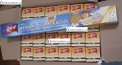 ROLL-UP SİLİKONLU KESİLMİŞ PİŞİRME KÂĞIDI 37 CM - 3