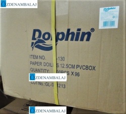DOLPHİN İTHAL DANTEL KÂĞIT 12,5 CM 500'LÜ - 5