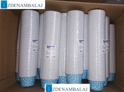 KÂĞIT MÜFFİN KEK KAPSÜLÜ AÇIK MAVİ PUANTİYELİ 100'LÜ 36 PAKET - 2