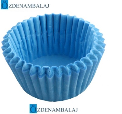 MAVİ MİNİ MUFFİN KÂĞIDI 100'LÜ 20 PAKET - 1