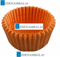 TURUNCU MİNİ MUFFİN KÂĞIDI 100'LÜ 20 PAKET - 2