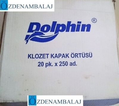 DOLPHİN KÂĞIT KLOZET KAPAK ÖRTÜSÜ 250'Lİ - 3