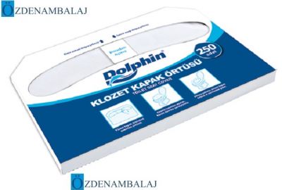 DOLPHİN KÂĞIT KLOZET KAPAK ÖRTÜSÜ 250'Lİ - 4