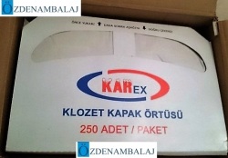 KAREX KÂĞIT KLOZET KAPAK ÖRTÜSÜ 250'Lİ - 2