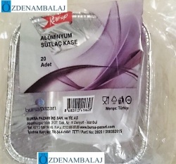 ROLL-UP ALÜMİNYUM SÜTLAÇ KÂSE 20'Lİ - 2