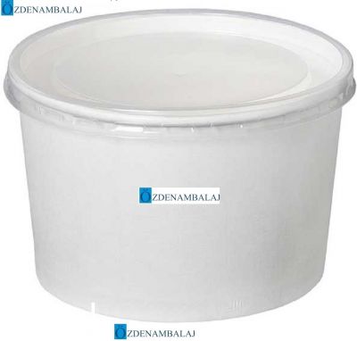 16 OZ KAPAKLI KARTON ÇORBA KÂSESİ BASKISIZ​ 25'Lİ - 2
