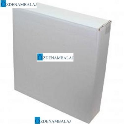 49*11,5*49 CM ÇİFT OLUKLU BEYAZ KOLİ - 2