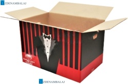 60*40*40 CM DAMAT ÇEYİZ KOLİSİ - 1