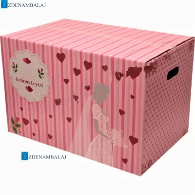 60*40*40 CM GELİN ÇEYİZ KOLİSİ - 1