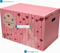 60*40*40 CM GELİN ÇEYİZ KOLİSİ - 3