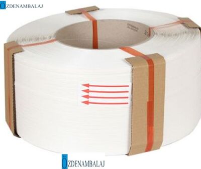 8 MM İTHAL OTOMATİK MAKİNA BAĞLAMA ÇEMBERİ ( BEYAZ ) - 1