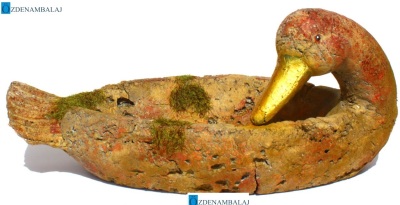 BAHÇE DEKOR TAŞI BÜYÜK  ÖRDEK  - 2