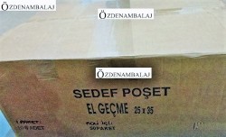 BASKILI EL GEÇME POŞET 25*35 CM - 3