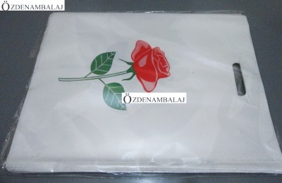 BASKILI EL GEÇME POŞET 30*40 CM - 2