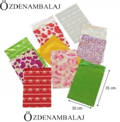 BASKILI METALİZE POŞET 30*35 - 2