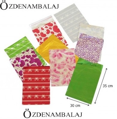 BASKILI METALİZE POŞET 30*35 - 2