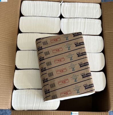 2.KATLI EKSTRA Z KATLAMA DİSPENSER HAVLU 200 ADET*12 PAKET % 100 SELULOZ - 1