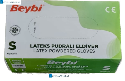 BEYBİ LATEKS PUDRALI MUAYENE ELDİVENİ ( S ) SMALL - 1