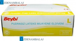 BEYBİ LÂTEKS PUDRASIZ MUAYENE ELDİVENİ ( L ) - 3
