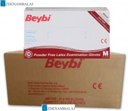 BEYBİ LÂTEKS PUDRASIZ MUAYENE ELDİVENİ ( M )