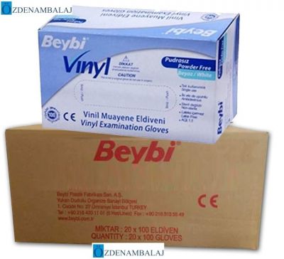 BEYBİ VİNLY MUAYENE ELDİVENİ PUDRASIZ ( L ) - 6