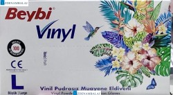 BEYBİ VİNLY MUAYENE ELDİVENİ PUDRASIZ ( L ) - 2