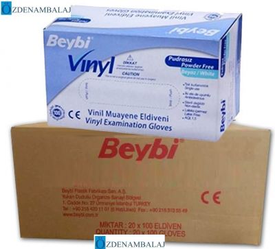BEYBİ VİNLY MUAYENE ELDİVENİ PUDRASIZ ( S ) - 5