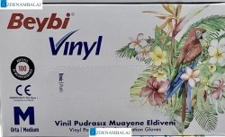BEYYBİ VİNLY MUAYENE ELDİVENİ PUDRASIZ ( M ) - 2