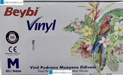 BEYYBİ VİNLY MUAYENE ELDİVENİ PUDRASIZ ( M ) - 2