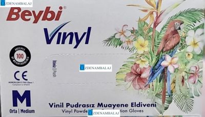 BEYYBİ VİNLY MUAYENE ELDİVENİ PUDRASIZ ( M ) - 3