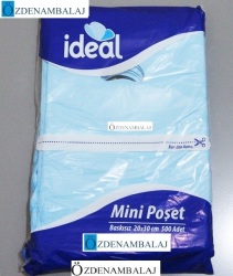 İDEAL BLOK POŞET KARIŞIK RENKLİ 20*30 CM 500'LÜ - 2