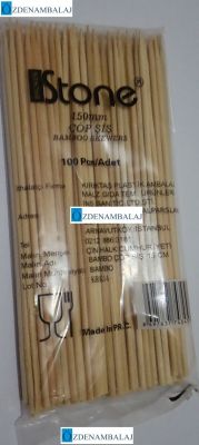BROKEN STONE ÇÖP ŞİŞ 15 CM 2,5 MM 100'LÜ - 2