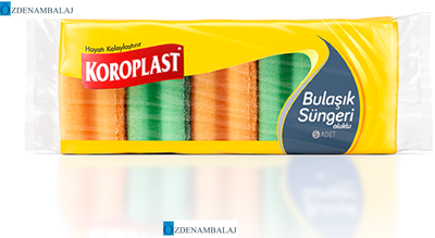 ​BULAŞIK SÜNGERİ 5’Lİ OLUKLU - 2