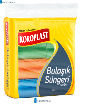 ​BULAŞIK SÜNGERİ 8’Lİ OLUKLU - 4