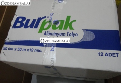 BURPAK ALUMİNYUM FOLYO 30 CM*50 MT - 3