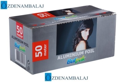 BURPAK ALUMİNYUM KUAFÖR FOLYO KUTULU 15 CM 50 MT 20 KUTU - 1