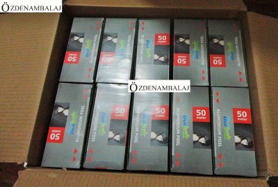BURPAK ALUMİNYUM KUAFÖR FOLYO KUTULU 15 CM 50 MT 20 KUTU - 4