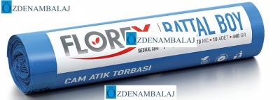 CAM ATIK BASKILI BATTAL BOY ÇÖP TORBASI C KATLAMA KOD : 538 - 3