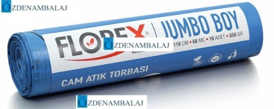 CAM ATIK BASKILI JUMBO BOY ÇÖP TORBASI C KATLAMA KOD : 536 - 3