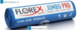 CAM ATIK BASKILI JUMBO ÇÖP TORBASI C KATLAMA KOD : 537 - 2