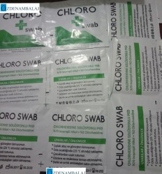 CHOLORHEXİDİNE SOLÜSYONLU SWAB MENDİL 100'ADET - 3