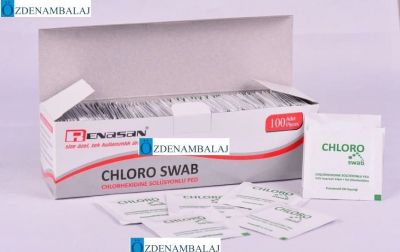 CHOLORHEXİDİNE SOLÜSYONLU SWAB MENDİL 100'ADET - 2