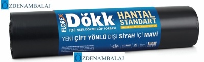 YENİ NESİL DÖKME ÇÖP TORBASI HANTAL STANDART V KATLAMA KOD : 618 - 1