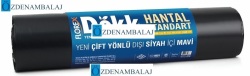 YENİ NESİL DÖKME ÇÖP TORBASI HANTAL STANDART V KATLAMA KOD : 618 - 3