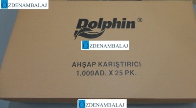 DOLPHİN TAHTA KARIŞTIRICI 10 CM 1000'Lİ - 5