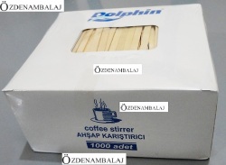 DOLPHİN TAHTA KARIŞTIRICI 14 CM 1000'Lİ - 2