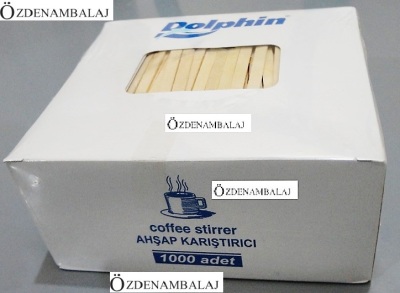 DOLPHİN TAHTA KARIŞTIRICI 14 CM 1000'Lİ - 2
