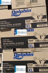 ​DOLPHİN ÇOK AMAÇLI SİYAH NİTRİL ELDİVEN (XL)  (Gıdaya Uygun) - 4